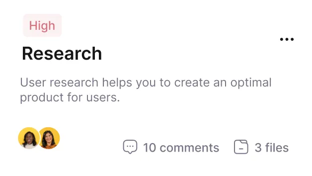 Task dependencies